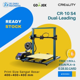 3D Printer Ukuran Besar Creality CR-10 S4 Dual-Leading Screw Original